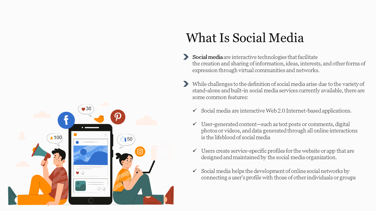 What Is Social Media Presentation PPT